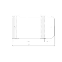 Okładka regulowana 270x470mm (50szt)