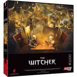 Puzzle 1000 The Witcher (Wiedźmin) Playing Gwent