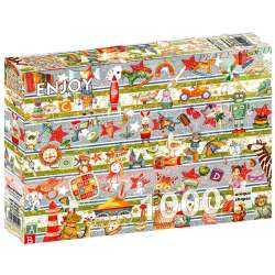 Puzzle 1000 Kraina zabawek