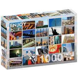 Puzzle 1000 Nowy Jork, USA - 1