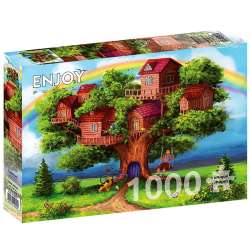 Puzzle 1000 Domki na drzewie