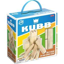Active Play Kubb - popularna drewniana gra plenerowa TACTIC (55135 TACTIC) - 1