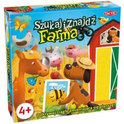 PROMO Gra planszowa Farma szukaj i znajdź 58499 Tactic (58499 TACTIC) - 1