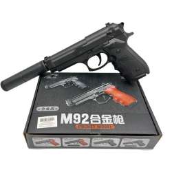 Pistolet z tłumikiem A163 ciężki 29cm