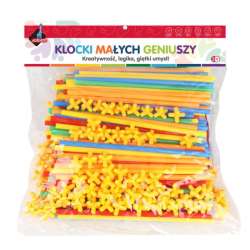Klocki - słomki 300 elementów w worku 110103 p8 (6901440110103)