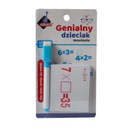 Genialny dzieciak - fiszki matematyczne mnożenie (6901440110202) - 1