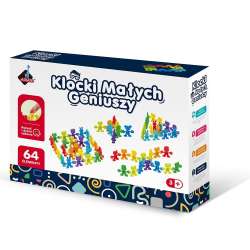 Klocki małych geniuszy Liczmany 64el - 1