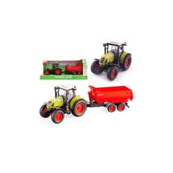 Traktor z przyczepą światło i dźwięk - 1