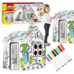 Domek kartonowy do malowania XXL - 1