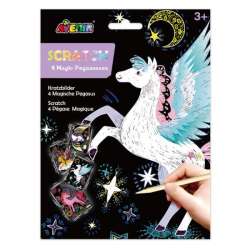 Wydrapywanki z rysikiem - 4 magiczne pegazy Avenir (CH221541) - 1