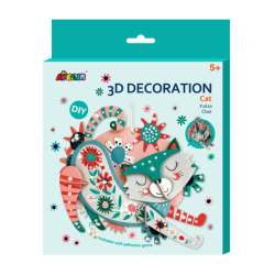 Dekoracja DIY 3D - Kot Avenir (PZ215070) - 1