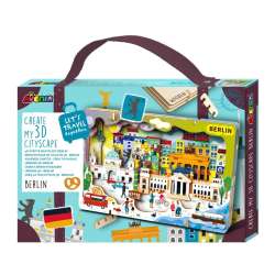 Stwórz pejzaż miejski Berlin - puzzle drewniane 3D