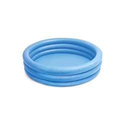 PROMO Basen niebieski CRYSTAL BLUE, 3 pierścienie w pudełku 147x33cm (58426NP INTEX) - 1