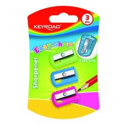 Temperówka plastikowa pojedyncza 3szt MIX (KR971747) - 1