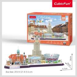 Puzzle 3D Warszawa Cityline 20271 CubicFun (306-20271) - 1