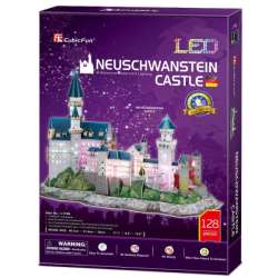 PROMO Puzzle 3D National Geograpfic LED Zamek Neuschwanstein L174H (306-L174H) - 1