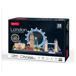 Puzzle 3D Londyn Cityline LED L532h Cubic Fun 20532 (306-20532) - 1