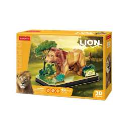 Puzzle 3D Zwierzęta Lew P856H Cubic Fun (306-P856H) - 1