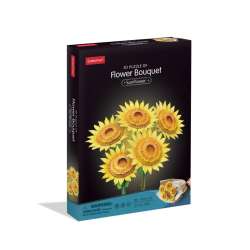 Puzzle 3D Duży bukiet kwiatów Słoneczniki - 1
