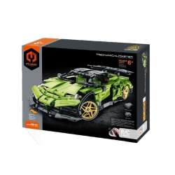 Klocki Wyścigówka R/C zielona 429el