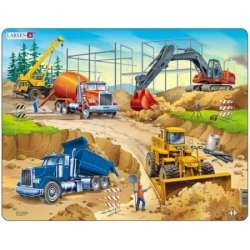 PROMO Układanka Puzzle budowlane - rozmiar Maxi (36.5x28.5 cm) (LA-US1)