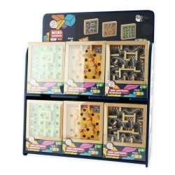 Puzzle IQ drewniany labirynt MIX - 1