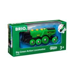 BRIO 33593 Lokomotywa klasyczna zielona p6 (BRIO 593004) - 1