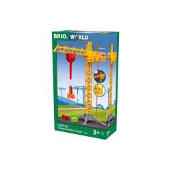 Brio Podświetlany Dźwig Budowlany (63383500) - 1