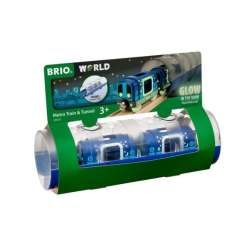 BRIO 33970 Zestaw świecący w ciemności Metro z tunelem p4 (BRIO 970003)