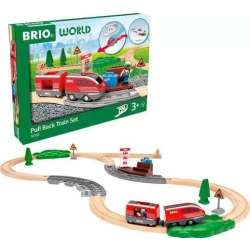 Brio Zestaw Pull Back Train - 1