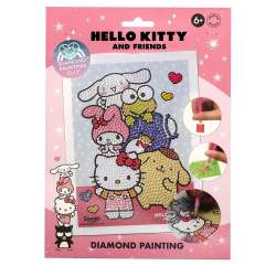 Maluj diamentami po numerach Hello Kitty - 1