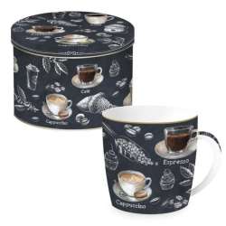 Kubek porcelanowy w ozdobnej puszce 350ml - 1