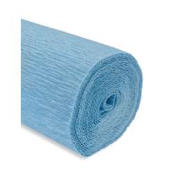 Krepina 50x250cm 180g niebieska