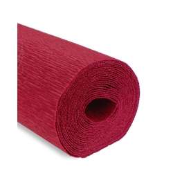Krepina 50x250cm 180g czerwona ciemna