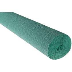 Krepina 50x250cm 180g turkusowa