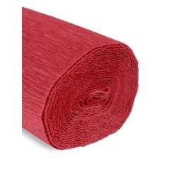 Krepina 50x250cm 180g czerwień stara
