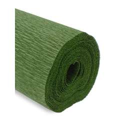 Krepina 50x250cm 180g ciemna zielona