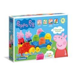 PROMO Clementoni Clemmy Klocki pociąg Świnka Peppa 17249 (17249 CLEMENTONI) - 1