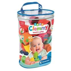 Clementoni Clemmy Soft. Woreczek z 40 klockami 17878 (17878 CLEMENTONI) - 1