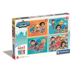 Puzzle 4w1 Super Kolor DC Superfriends (21520 CLEMENTONI) - 1