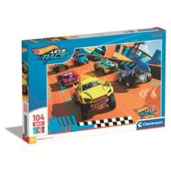 Clementoni Puzzle 104el Maxi Hot Wheels Lets Race 25762 (25762 CLEMENTONI) - 1