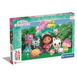 Clementoni Puzzle 24el Maxi Koci Domek Gabi. Gaby's Dollhouse 28520 (28520 CLEMENTONI)