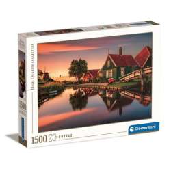 Clementoni Puzzle 1500el Zaanse Schans 31696 (31696 CLEMENTONI) - 1