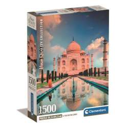 PROMO Clementoni Puzzle 1500el Compact Taj Mahal 31718 (31718 CLEMENTONI) - 1