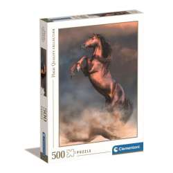 Clementoni Puzzle 500el Dziki czerwony ogier. Wild Red Stallion 35521 (35521 CLEMENTONI) - 1