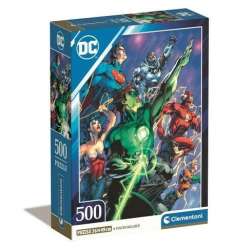 Puzzle 500 Compact Dc Comics Justice League (35532 CLEMENTONI) - 1