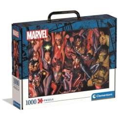 Clementoni Puzzle 1000el w walizce Marvel Avengers 39675 (39675 CLEMENTONI) - 1