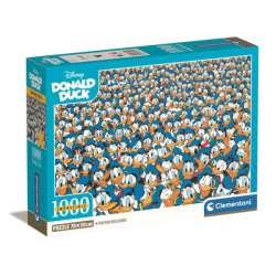 Clementoni Puzzle 1000el Compact Impossible Donald Duck 39799 (39799 CLEMENTONI) - 1