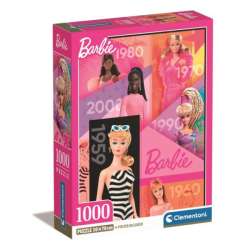 Clementoni Puzzle 1000el Compact Barbie 39806 (39806 CLEMENTONI) - 1