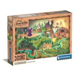 Clementoni Puzzle 1000el Compact Story Maps Snow White Królewna Śnieżka 39814 (39814 CLEMENTONI)